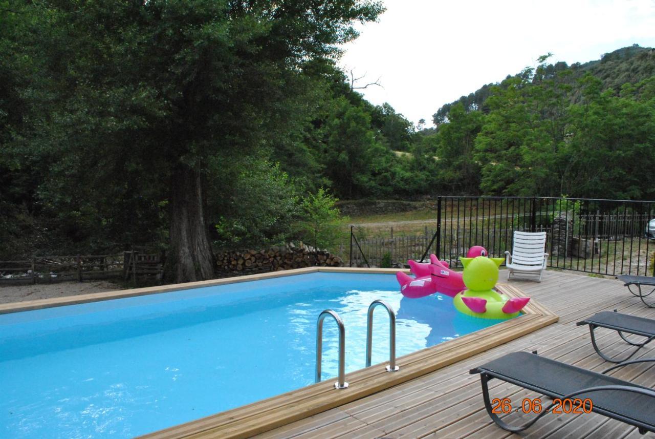 Alberguiere - Piscine Chauffee - Plancha - Barbecue Sainte-Croix-Vallee-Francaise Dış mekan fotoğraf